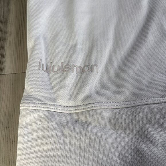 Perfectly Oversized White Lululemon Crewneck Sweatshirt Size 8 - Picture 10 of 12